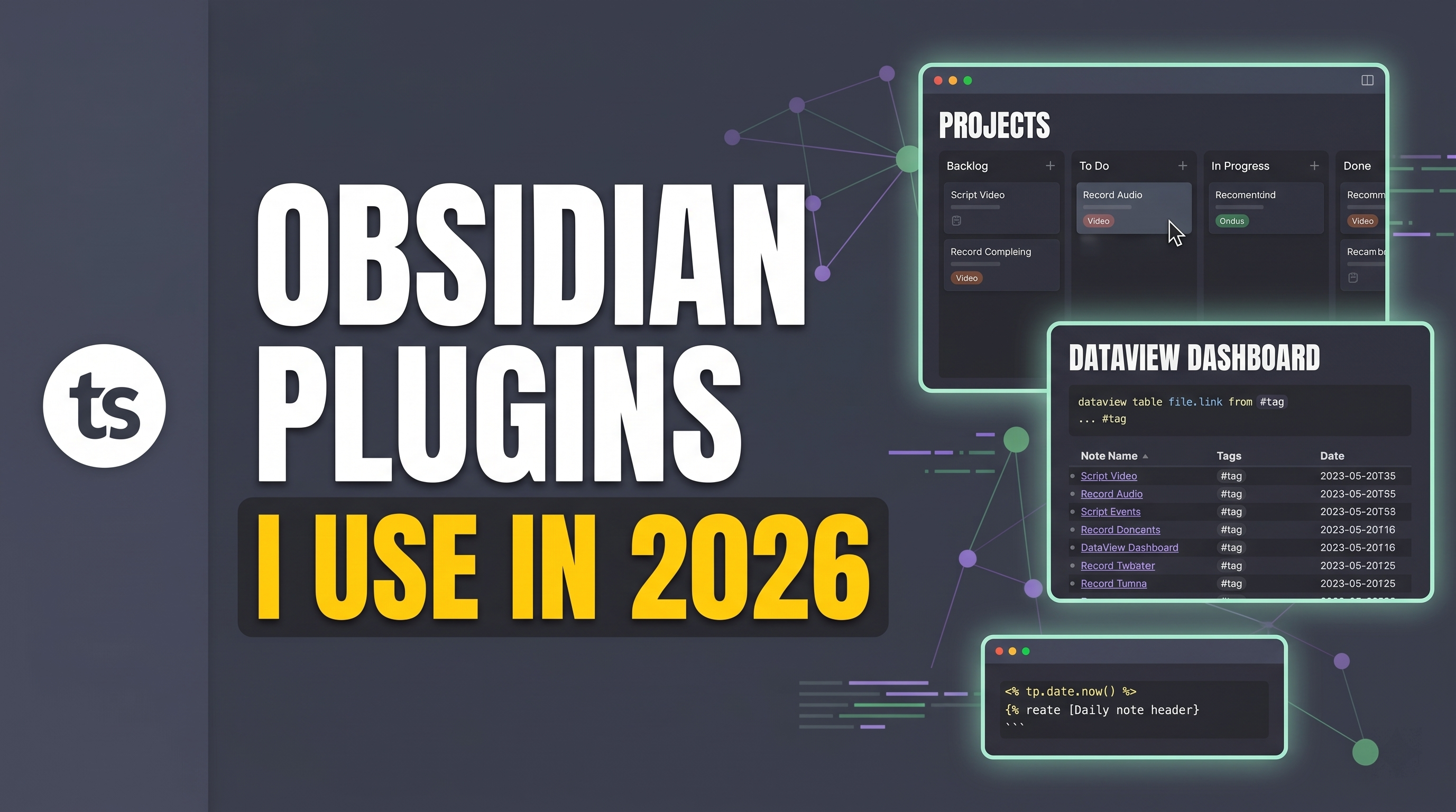 Obsidian Plugins Tutorial Preview