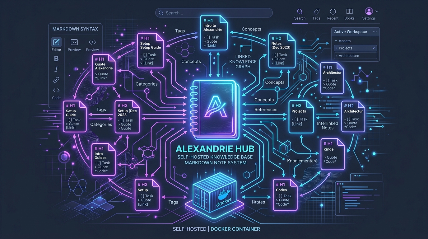 Alexandrie Hub Blueprint Preview